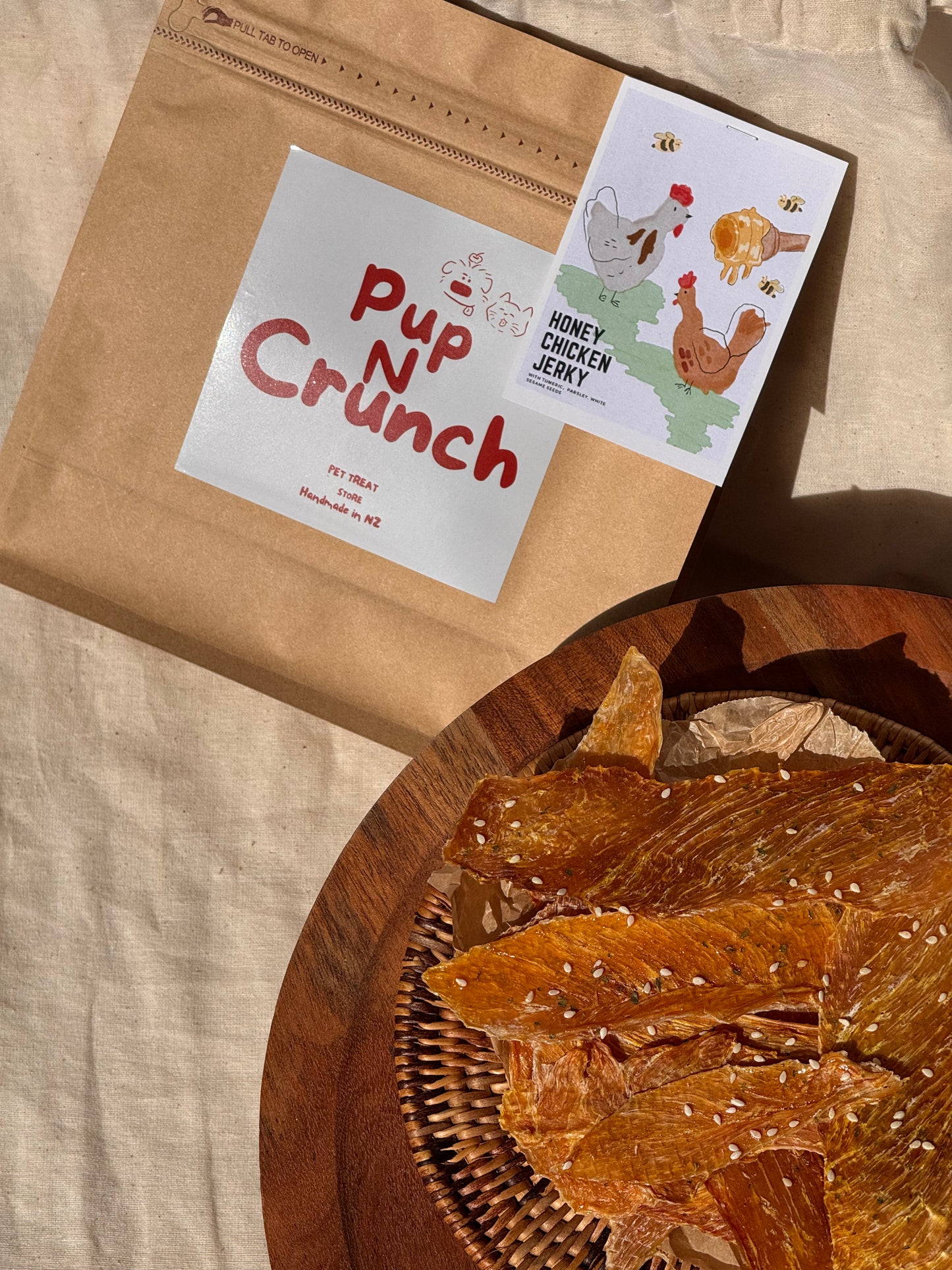 Honey Chicken Jerky (60g)