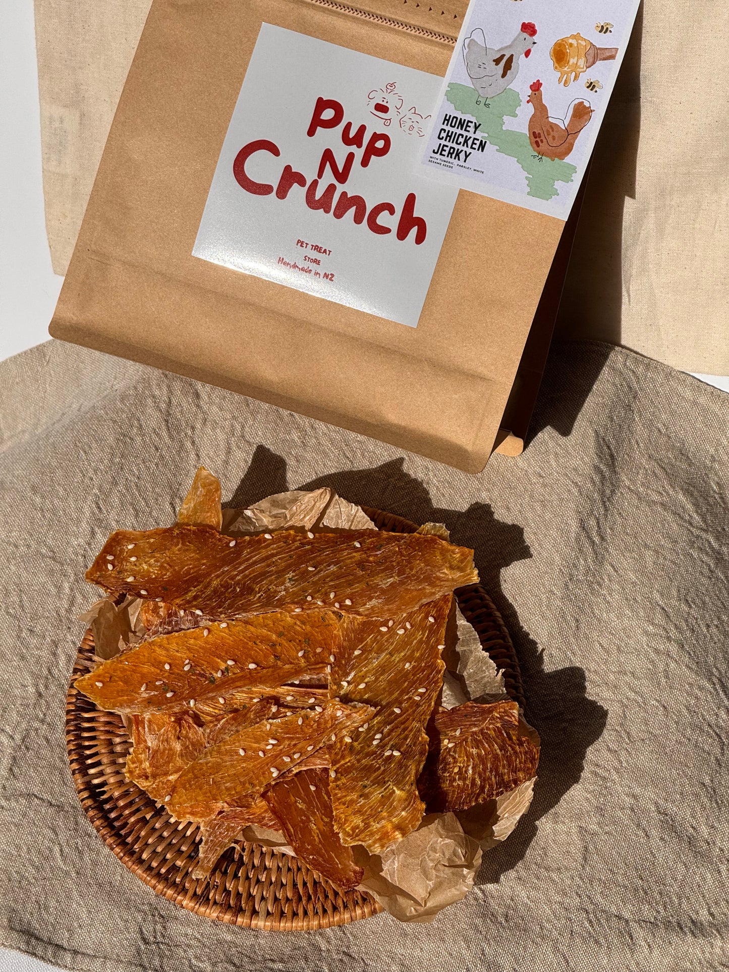 Honey Chicken Jerky (60g)