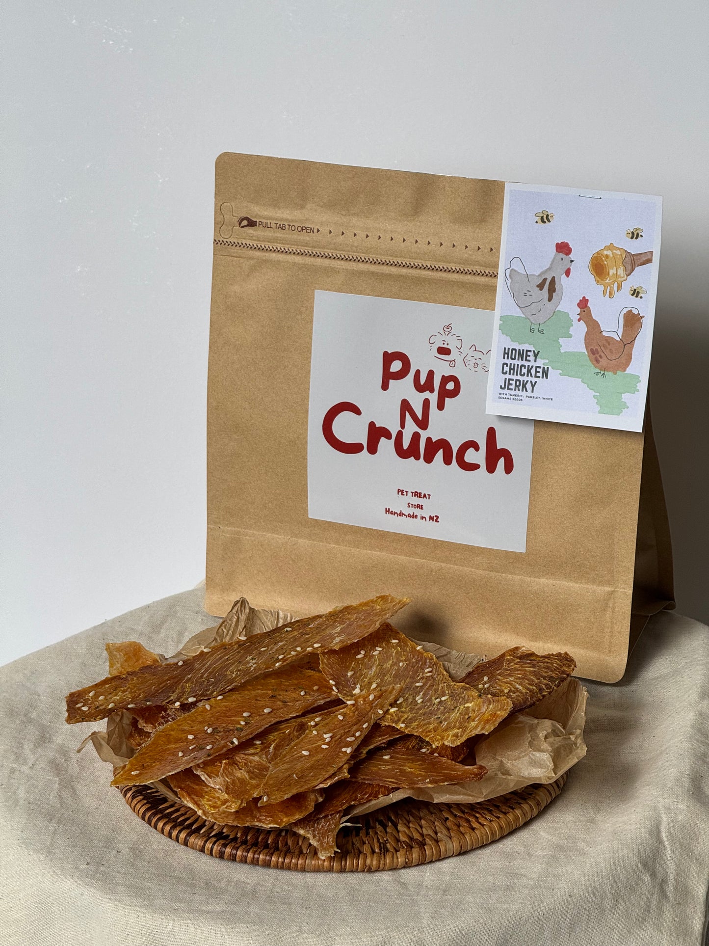 Honey Chicken Jerky (60g)